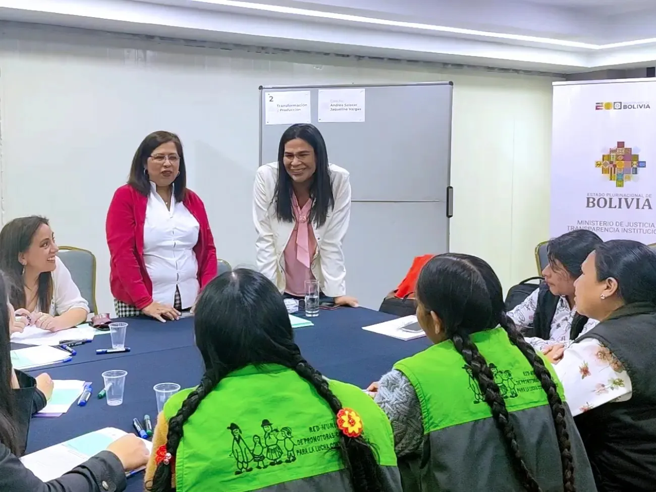 Capacity building, communication, monitoring and evaluation for ProIgualdad in Bolivia